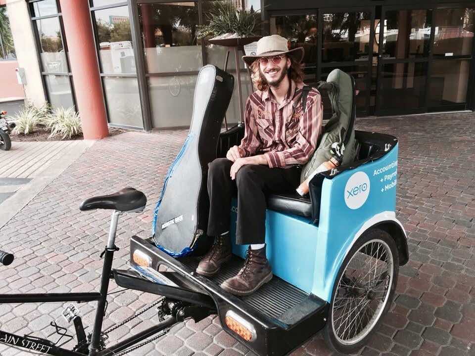 austin pedicab ads