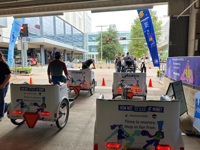Austin Pedicab Ads Grows
